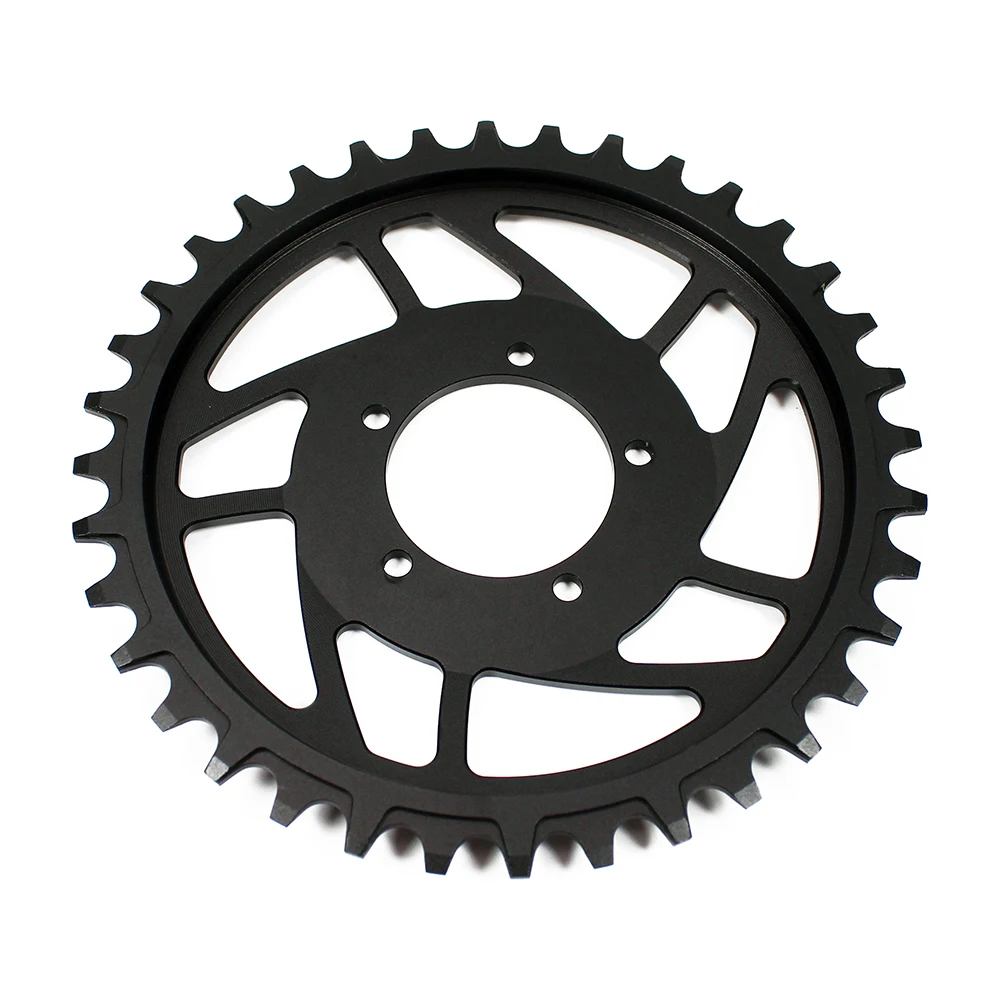 

Outdoor Part ChainRing Aluminum Alloy Black Components Durability Long Lasting Use Model 36T Sporting Weight 110g