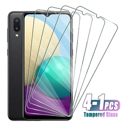 4-1Pcs Tempered Glass For Samsung Galaxy A72 A52 A42 A32 A22 4G 5G A12 A02 Screen Protector on Samsung A73 A53 A33 A23 A13 A03 S