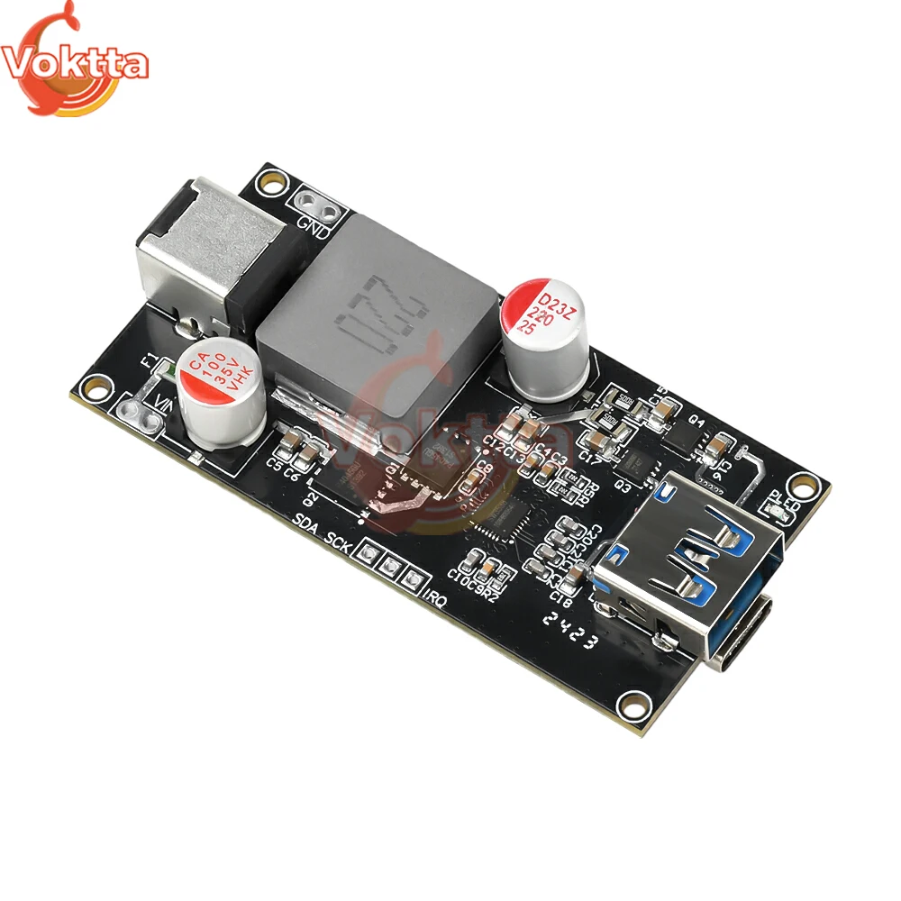 تيار مستمر 6-30 فولت 140 واط متعدد البروتوكول شحن سريع وحدة عالية الطاقة شاحن لوح حماية ل QC4.0 +/5.0 PD PPS FCP SCP SFCP AFC