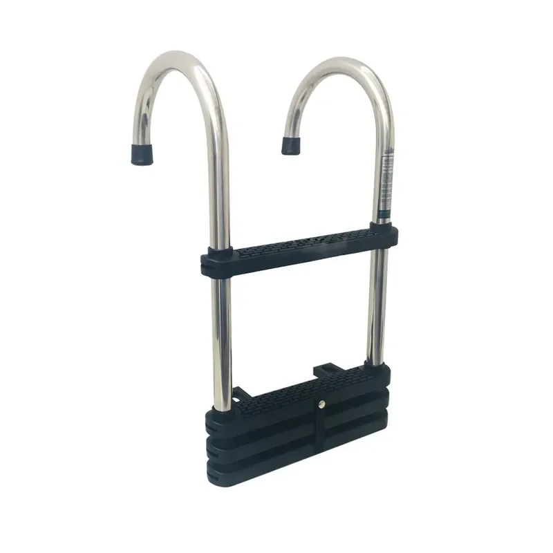 304 Stainless Steel Marine Ladder High Strength Yacht Boarding Side Launching Ladder Hardware Accessories for Boat Ship Deck