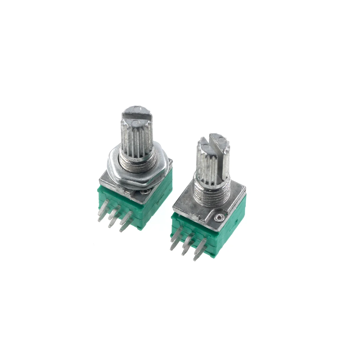 10pcs RV097NS 6pin RK097NS RV097 5K 10K 20K 50K 100K 500K with a switch audio shaft 15mm amplifier sealing potentiometer