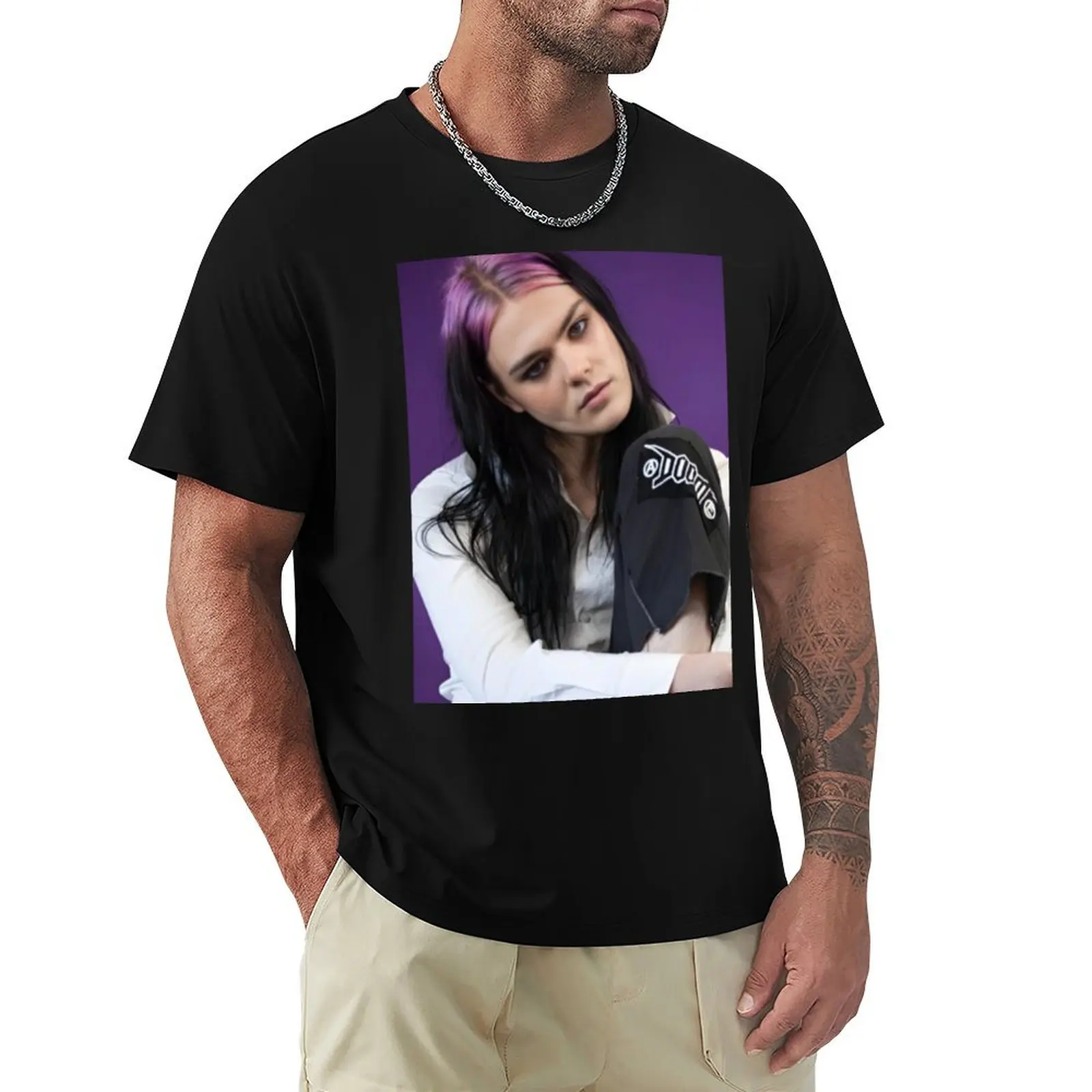 Kim Dracula - Death Before T-Shirt Cool Feeling Summer Tee Shirt