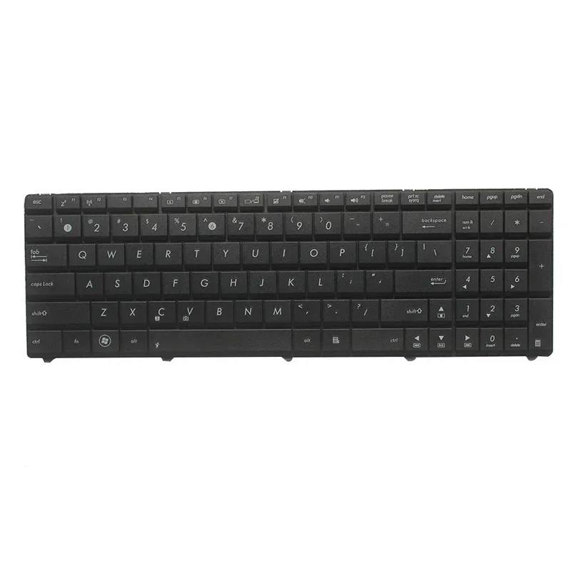 N لوحة مفاتيح الكمبيوتر المحمول الأمريكية لشركة آسوس k54c k54l k54ly x54c x54l x54ly a54c a54l a54ly MP-10A76E06528
