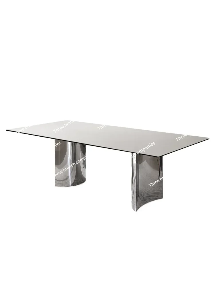 3mm Imported Lamina Rock Slab Dining Table