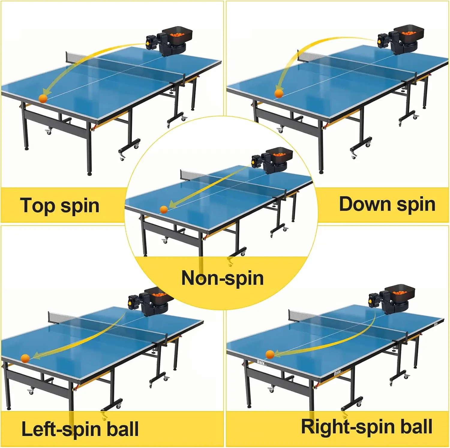 Máquina automática de Ping Pong para entrenamiento, tenis de mesa, actualización de Ping Pong