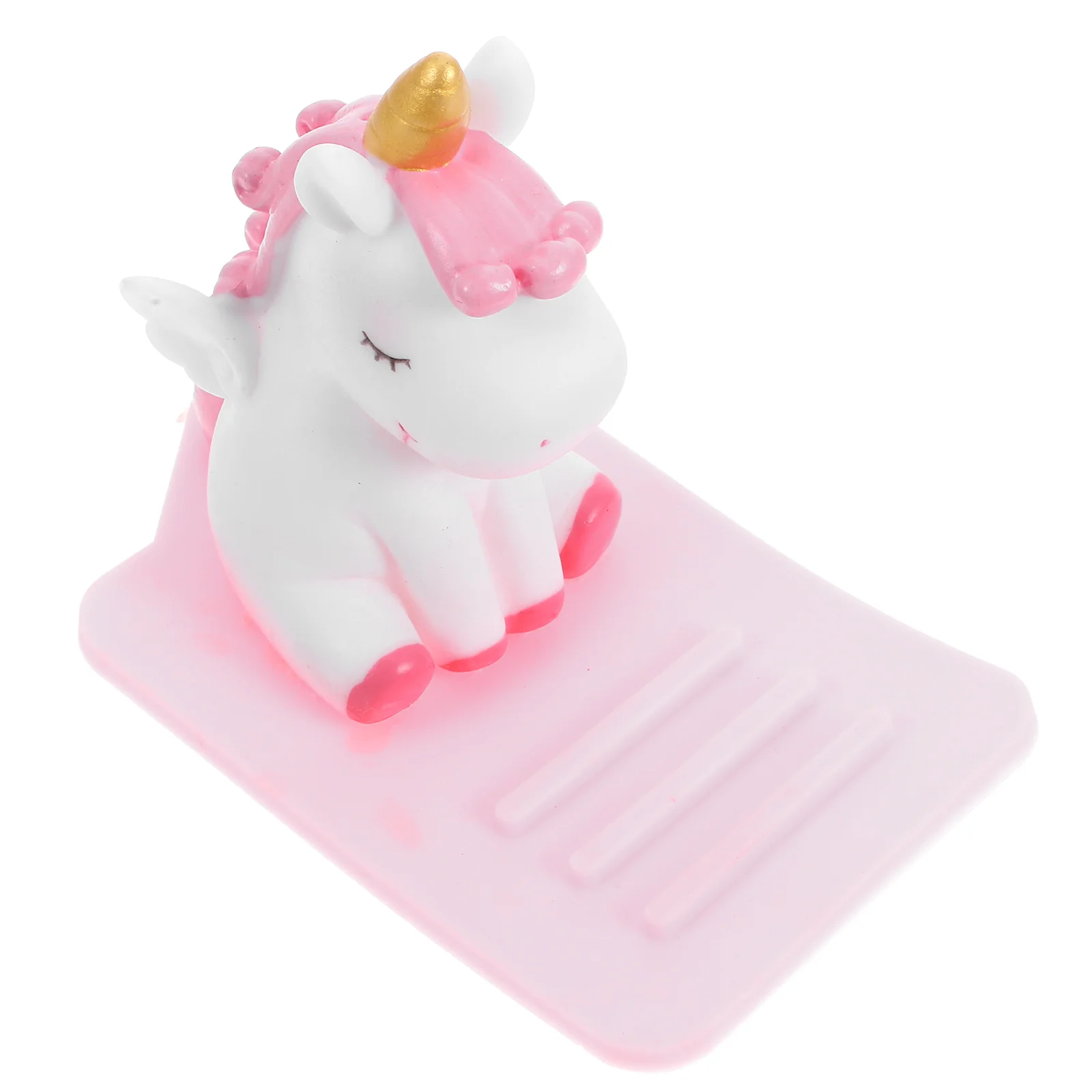 Cute Phone Stand Mobile Phones Desktop Holder Telephone Tablet Pink Office Controller