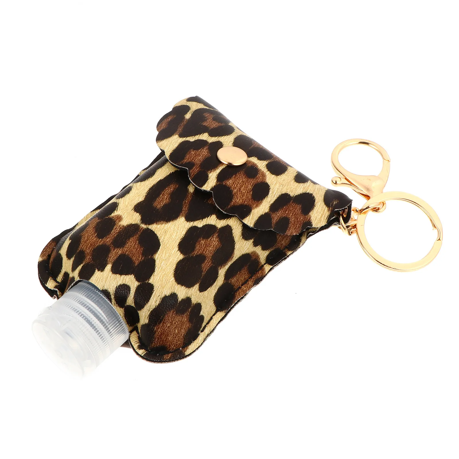1Pcs Hand Keychain Portable Bottle Cover Pendant Travel Storage Bottle Backpack Hanging Liquid Container Bag Decor