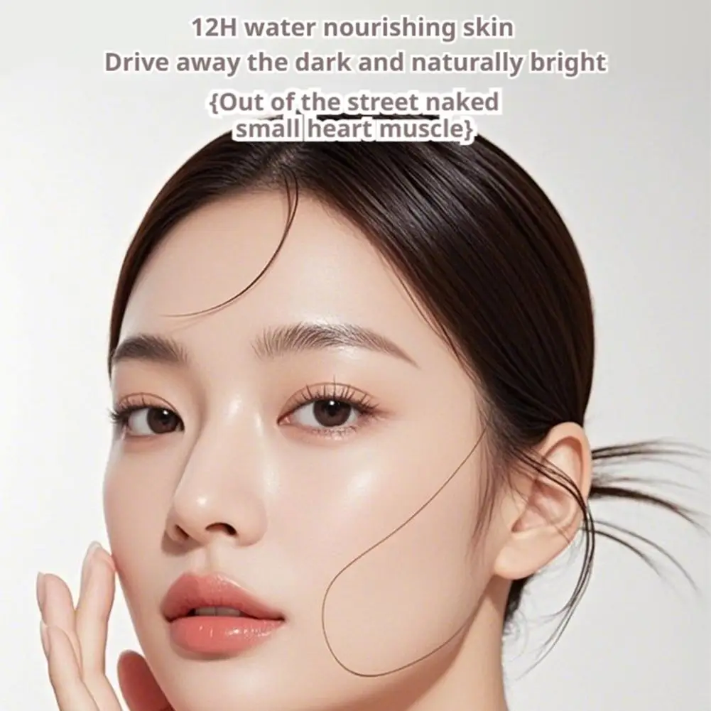 Korean Rice Essence Cream Spf50+ Moisturizing Hydrating Dual Function Concealer Cream Improves Dark Spots Brightens Skin Makeup
