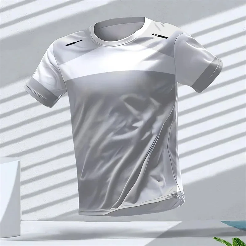 2026 Sommer 3D-gedrucktes, schnelltrocknendes, atmungsaktives Sport-T-Shirt für Herren und Damen – Outdoor, Streetwear, Freizeit, Team, Fitness, Eltern-Kind-Kleidung – Detail 5