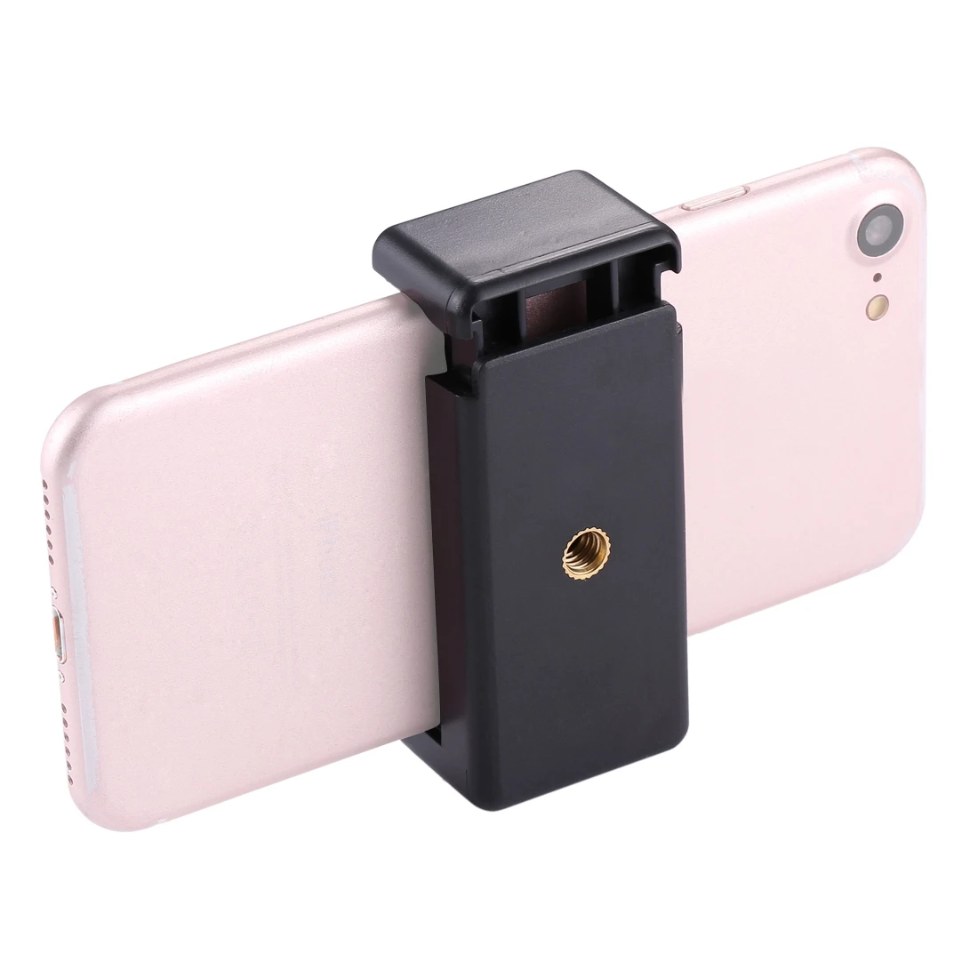 PULUZ Selfie Sticks Tripod Mount Phone Clamp with 1/4 inch Screw Hole For Cellphone Smartphones