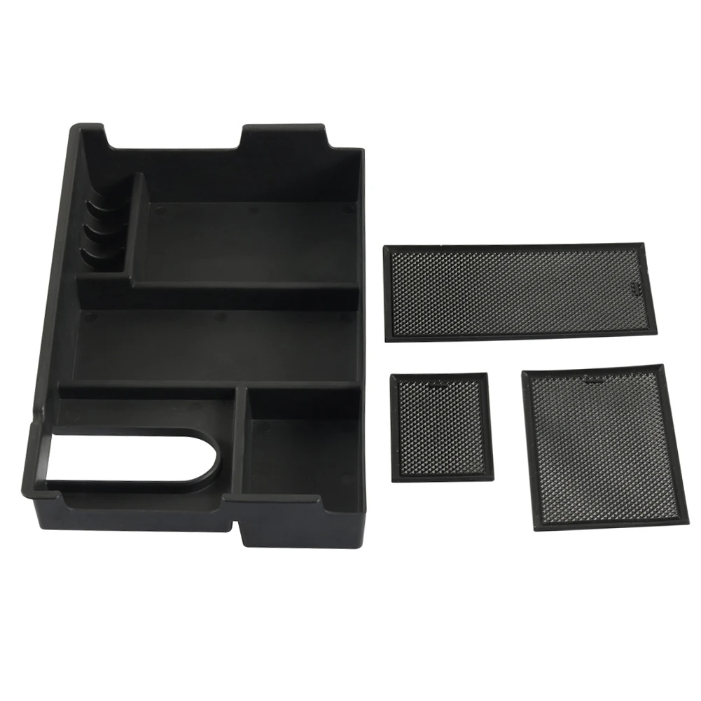 

Center Console Storage Box Accessories Armrest Gasket Interior Parts Quick Installation Replacement Rest Glove