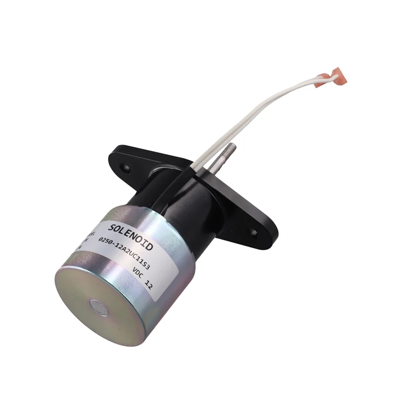 【Caccia di prezzo! !】 0250-12A2UC11S3 Solenoide della valvola di intercettazione di arresto di potenza Solenoide della valvola di intercettazione di arresto di potenza per escavatore
