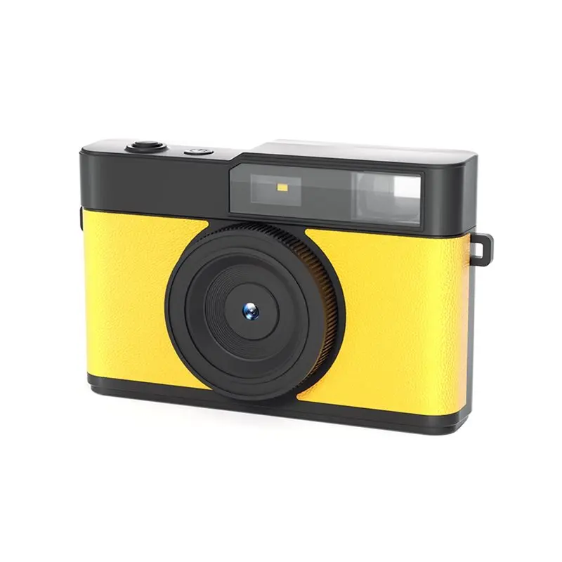 L93A-Retro Portable Camera 0.96 Inch Digital Display HD Photo And Video Recording 8MP 3840X2160 Fill Light CCD Design