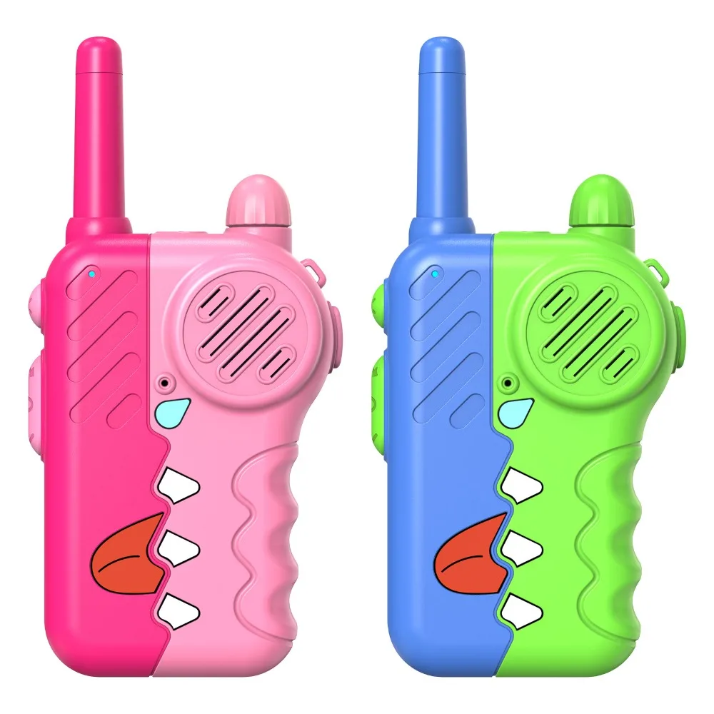 Easy To Operate Walkie Talkies with Flashlight Clear Sound 2 Way Communication Device with Lanyard Long Range Remote Intercom