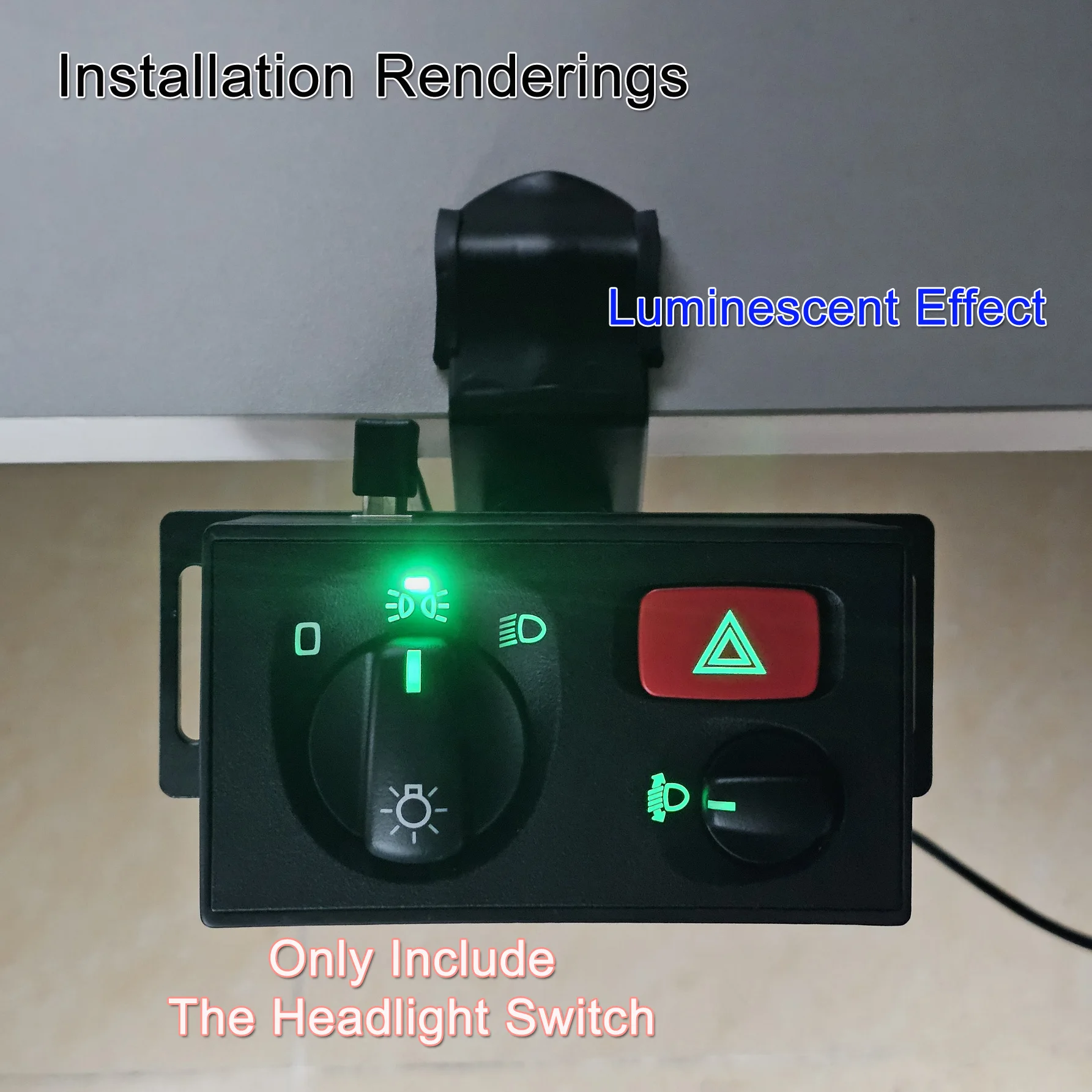 PC USB Scheinwerferschalter-Hub für ATS ETS2 CTS Euro Truck Simulator 2 für Logitech G29 G27 G923 Thrustmaster T300RS/GT PXN MOZA R3 – Detail 8