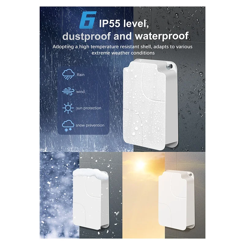 

Новый 4-портовый IP55 уличный водонепроницаемый повторитель POE от 1 до 4, сетевой коммутатор, удлинитель Poe для IP-камер-Y41A