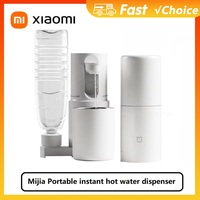 XIAOMI MIJIA Portable Instant Hot Water Dispenser Home Office Desktop Electric Kettle Thermostat Portable Water Pump Fast heatin