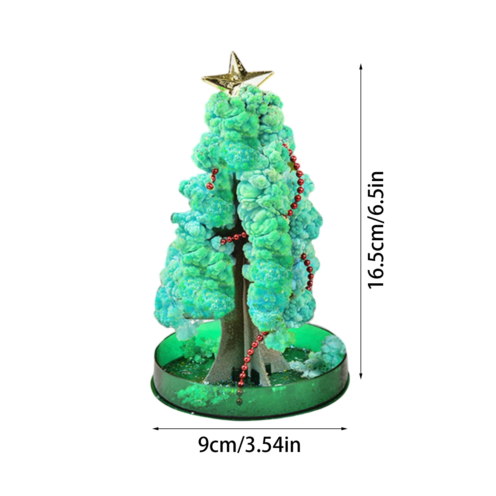 شجرة سحرية صغيرة مضحكة تجربة علمية شجرة عيد الميلاد شجرة نمو سقي سحرية لتقوم بها بنفسك لعبة يدوية شجرة ورقية مزهرة #6