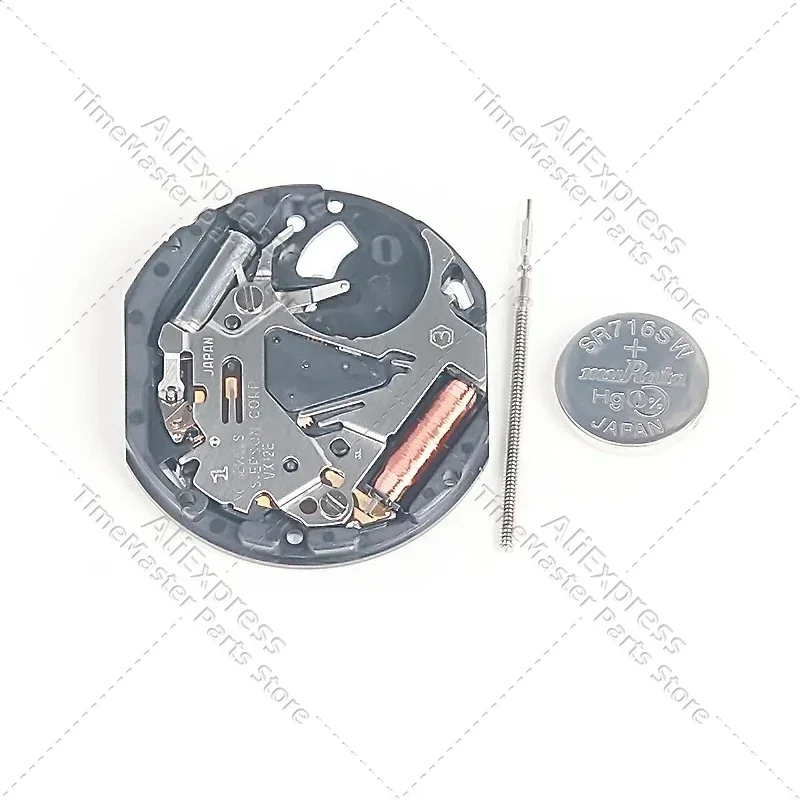 Vx12e Bewegungs datum bei japanisches Uhrwerk vx12 ultra dünner Quarz/drei Zeiger (h/m/s) mit Kalender uhr zubehör