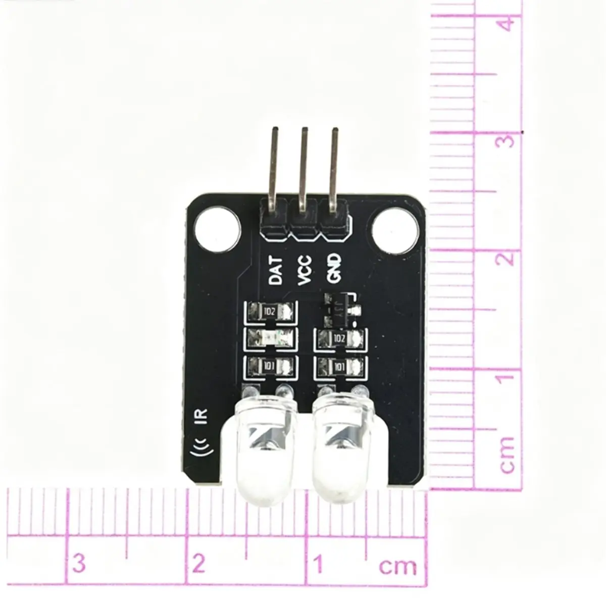 5Pcs 2 Channel Two Way Infrared Signal Transmitter PCB0100 Electronic Building Blocks for Board