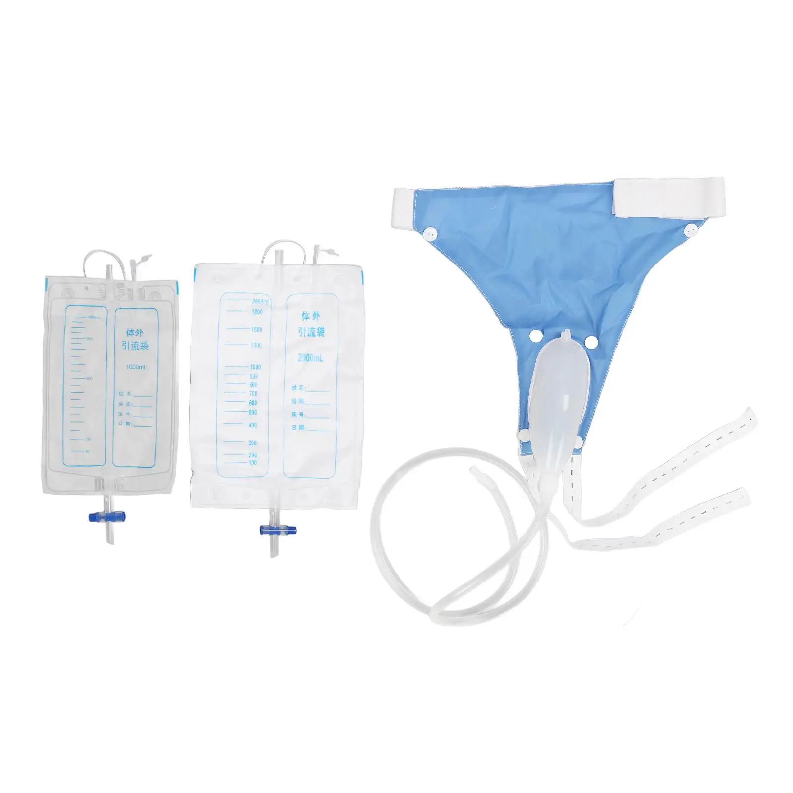 

Портативная носимая многоразовая силиконовая сумка для сбора мочи 1000 мл 2000 мл для пожилых мужчин и женщин