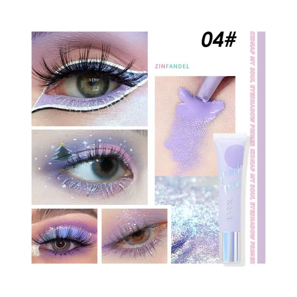 6 Colors Cosmetic Women Makeup Tool DIY Eyeshadow Primer Cream Eye Concealer Eye Makeup Base liquid foundation Liquid Eyeshadow