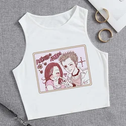 Nana hippie  yk2 vintage crop top Woman cute streetwear  90s t-shirts