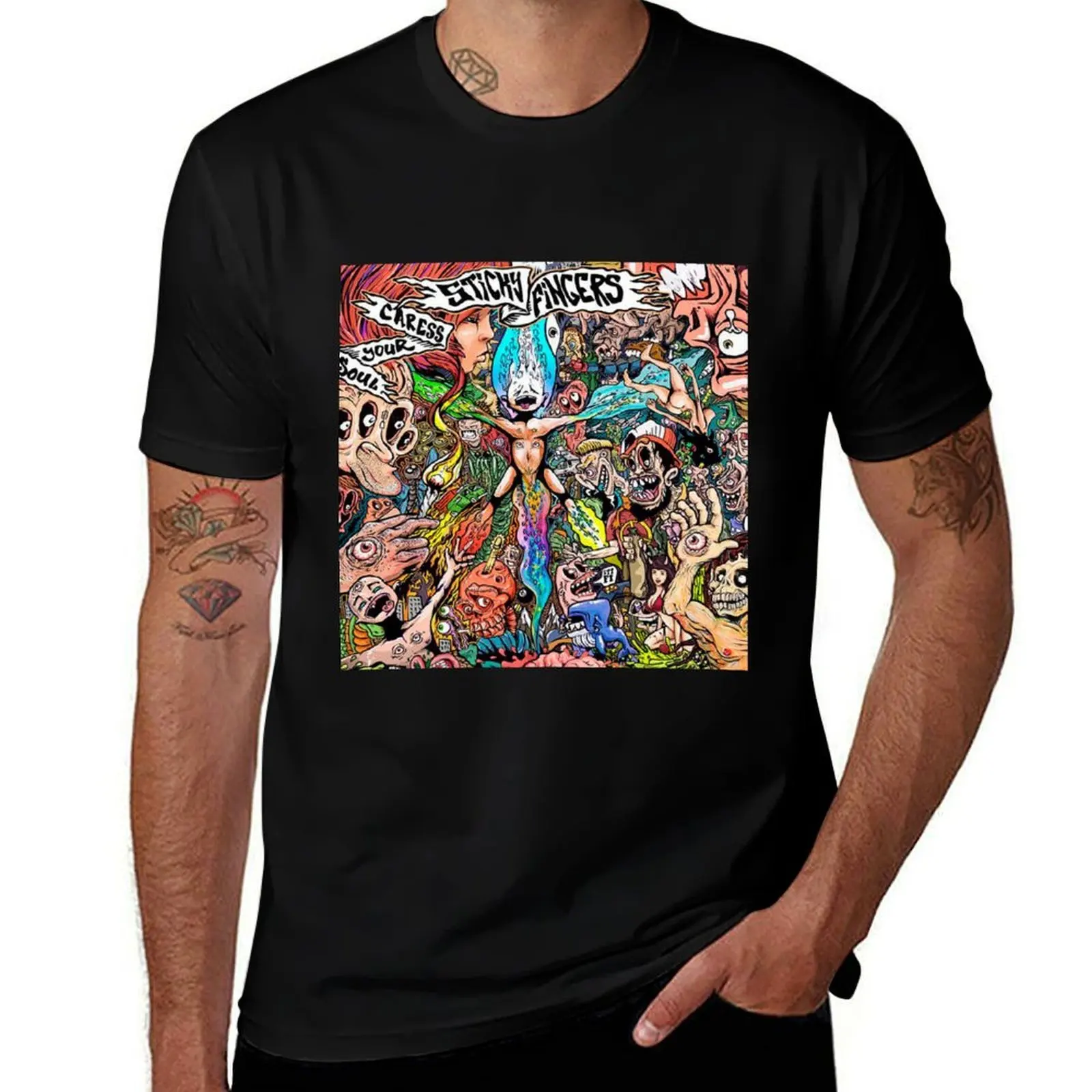 Sticky Fingers - How To Fly T-Shirt man t shirts for men T-Shirt