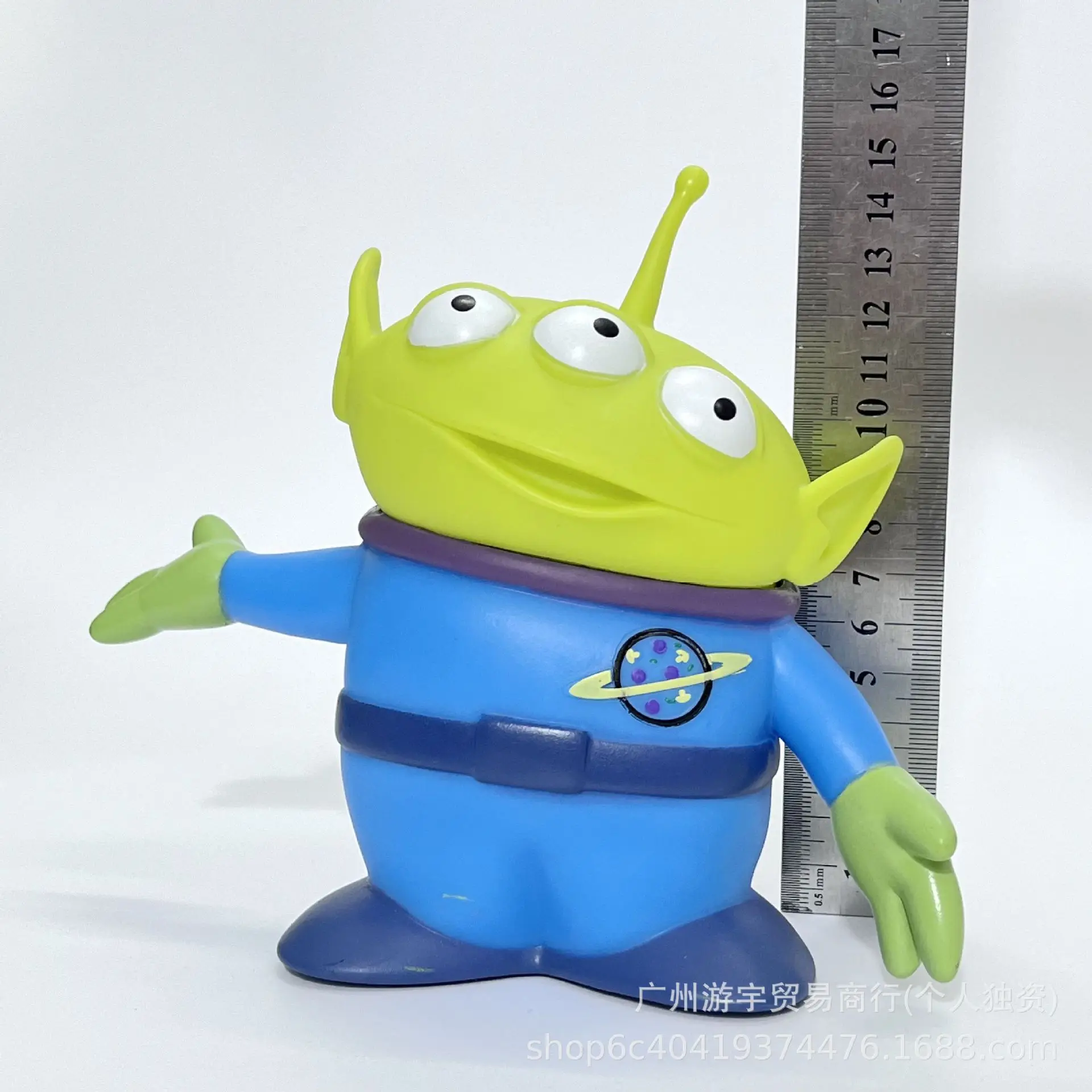 لعبة قصة الغريبة عمل الشكل تعبيرات مختلفة ثلاثة عيون الكرتون نموذج دمية الديكور أنيمي لعبة للأطفال هدية