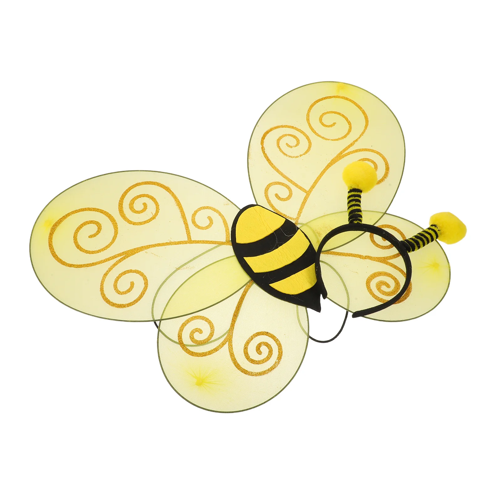 

1 set Costume Set Wings Headband For Lightweight Cosplay Accessories For Party School Play Dance Show - Costume,