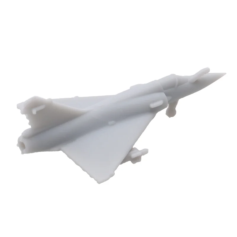 5PCS French Mirage 2000 Fighter Jet Plane 1/2000 1/700 1/350 Scale Model Resin Fighting Airplane Battle-aircraft w Landing Gear