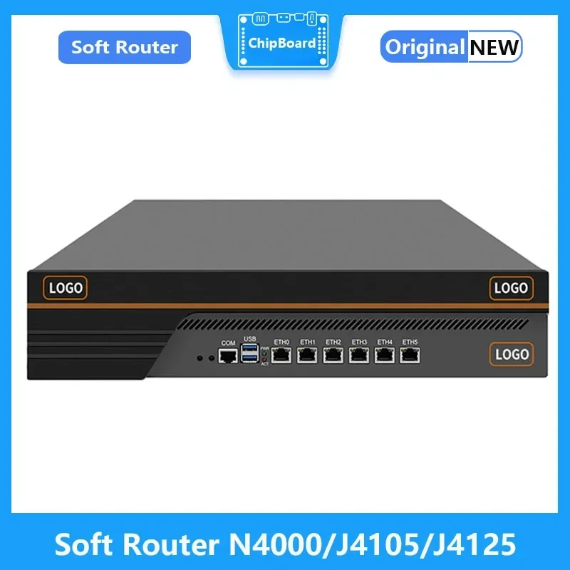 Gigabit Soft Router N4000/J4105/J4125 i211/i226 2.5G Network Card U1 U2 Router