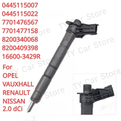 0445115007 7701476567 New Diesel Fuel Injector Nozzle For Opel Renault Nissan 2.0 dci 0445115022 8200340068 8200409398