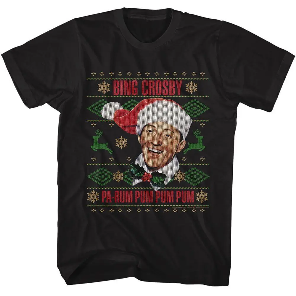 Bing Crosby Christmas Sweater Music T Shirt