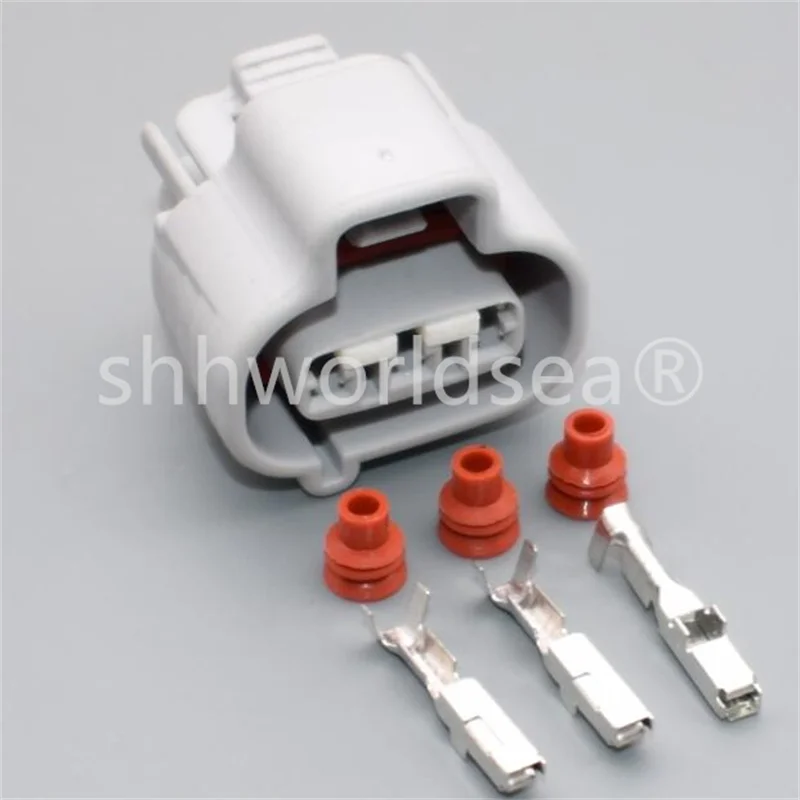 

Shhworldsea 3-контактный гнездовой корпус, водонепроницаемый автомобильный разъем, штекер датчика 90980-11145 для TOYOTA Carola Corolla Alto 11143