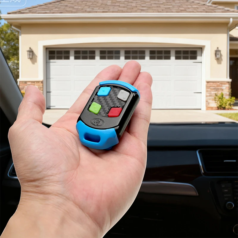 

South American Garage Door 2-button Scroll Code Access Control Remote Control 433MHz