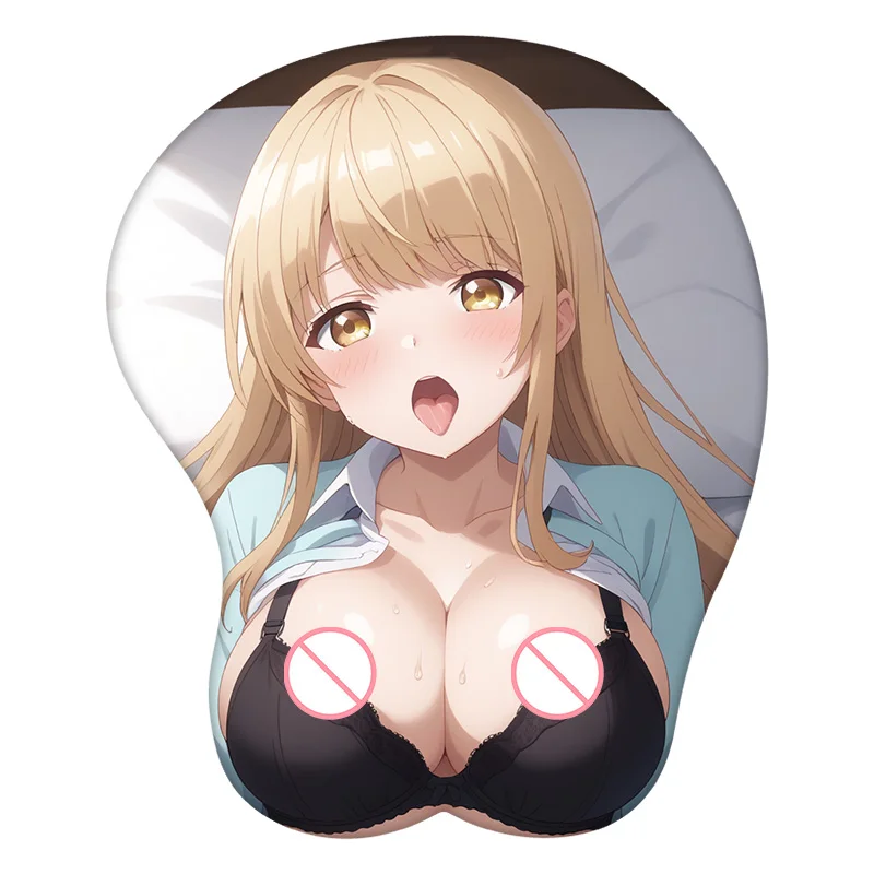 

Сексуальный коврик для мыши Shiina Mahiru в стиле аниме 3D, коврик для мыши, подставка для запястий, силиконовый сексуальный креативный игровой коврик в подарок