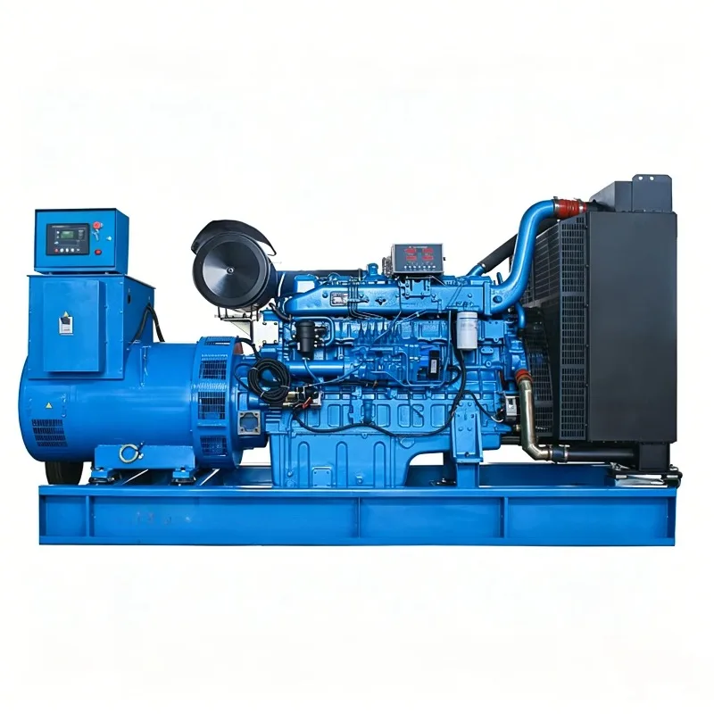 Open Type Diesel Generator Set Multi Power Custom Voltage Industrial Genset with Electric Start for Factory and Farm