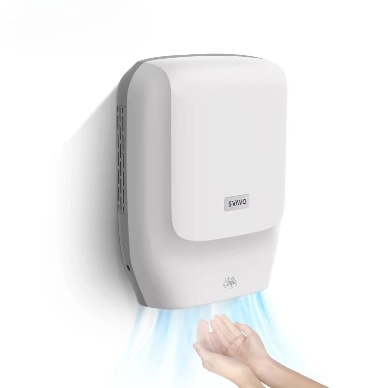 

New Bathroom Toilet Hand Dryer Wall Mount Automatic Sensor Touchless High Speed Electric Air Jet Hand Dryer