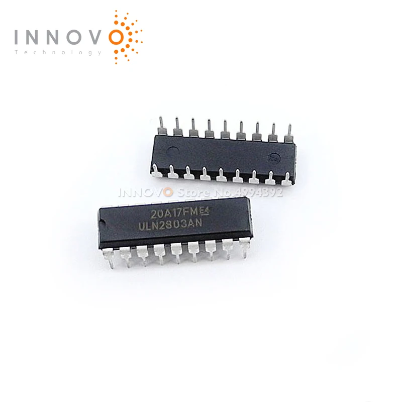 10pcs/lot ULN2803AN ULN2803 TRANS 8NPN DARL 50V 0.5A DIP-18 IC CHIP New original