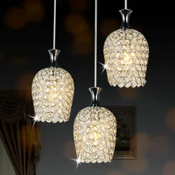 2024 New Modern Crystal Chandelier Pendant Light Fixtures Home Appliance Stairs Bedroom Living Room Gold Lamps Fathers Day Gifts