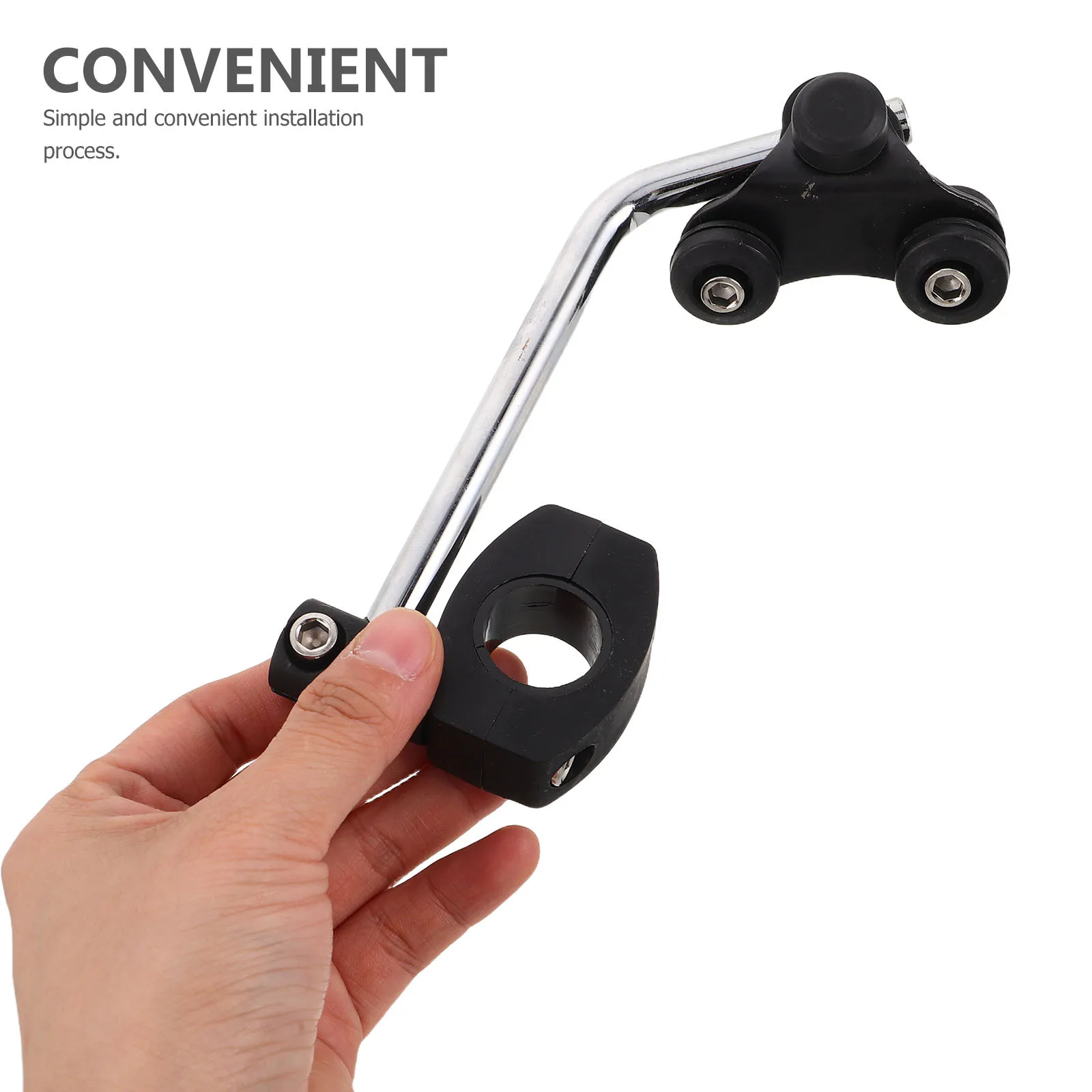 

1Pair Motorcycle Windscreen Bracket Set Universal Modified Easy Install Windshield Mount Motorcycle Hand Guard Protector