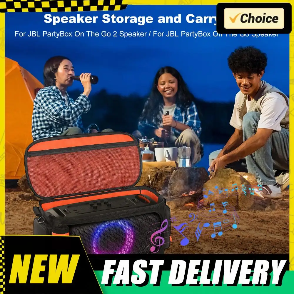 

Портативная сумка-переноска для колонки, ударопрочная защитная сумка с плечевым ремнем для портативной колонки JBL PartyBox On The Go2