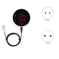 Tuya Wifi Temperature And Humidity Sensor External Probe Digital LCD Display Indoor Thermometer Hygrometer