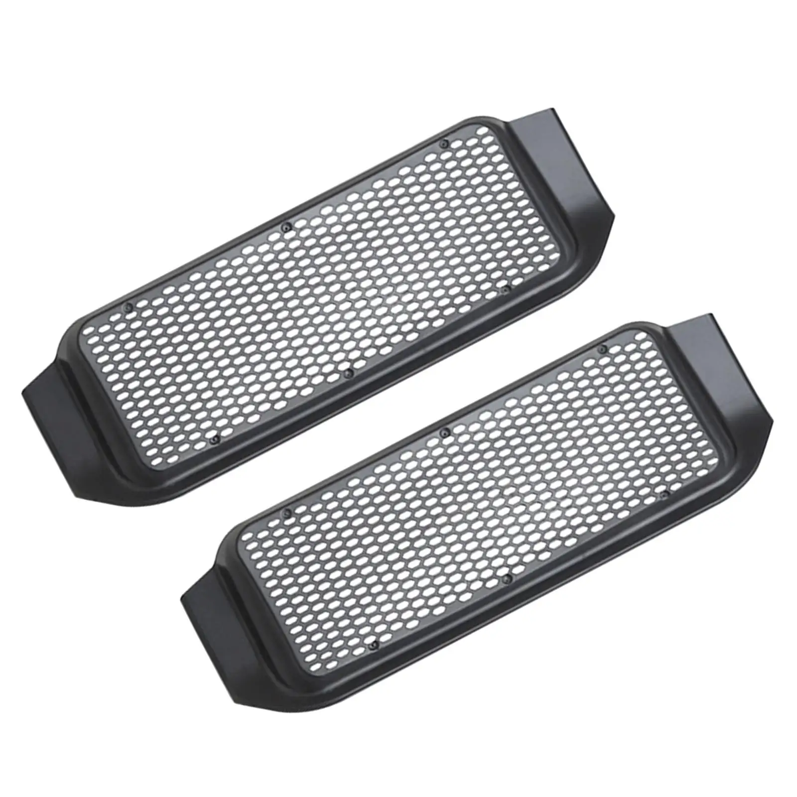 2 Pieces under Seat Air Vent Dust Cover Backseat Air Flow Vent Grille Protector Anti Blocking Dust Covers for Model 3