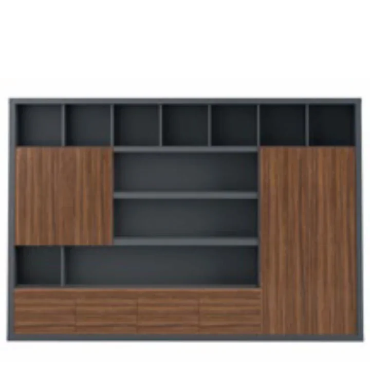 New Modular Office Furniture Laminate Wooden Filing Cabinet