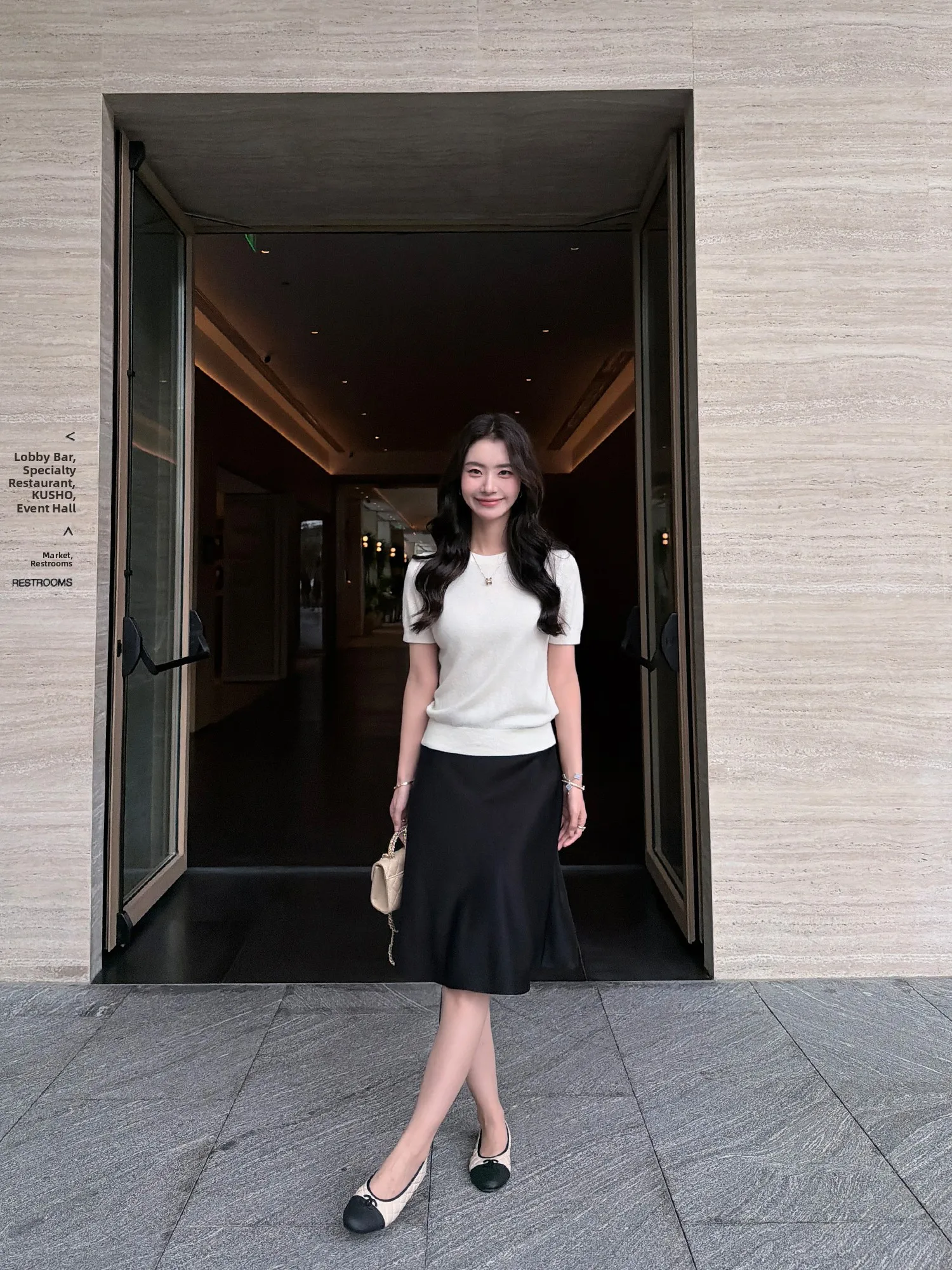 Pusumede Matelassé A-Line  Skirt Women's Slimming Drapey Matte Satin Fabric Midi Skirt Elegant Feel Polyester Acetate