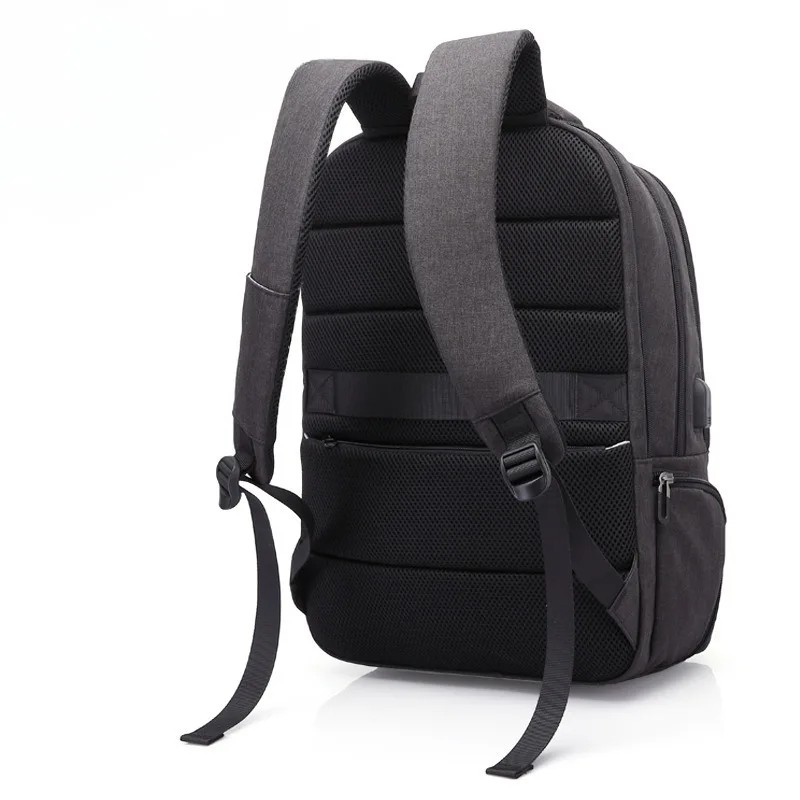 Compact computer bag with breathable back support, business bag, outdoor durable and waterproof travel bag
