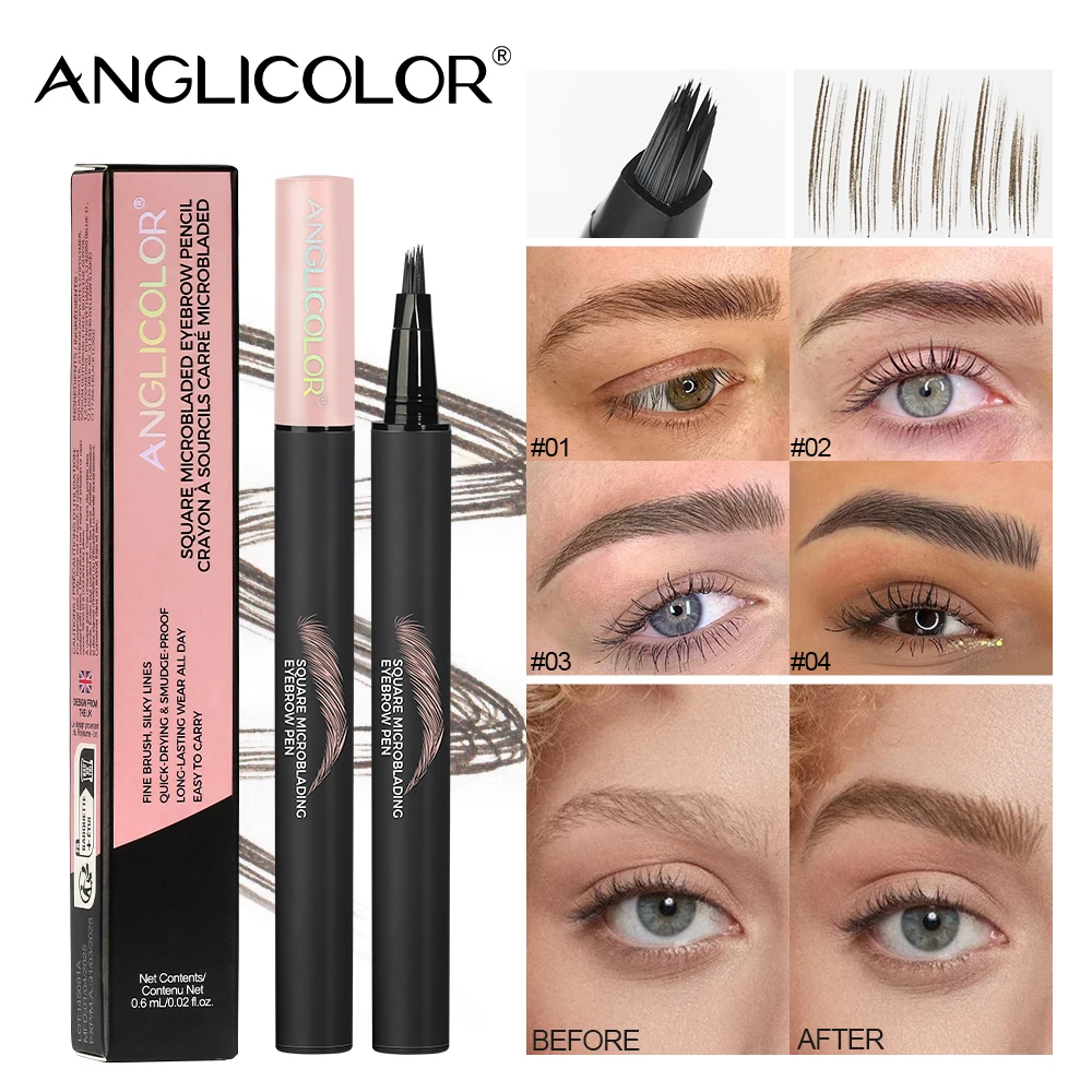 Liquid Eyebrow Pencil Liquid Eyebrow Pencil Wild Eyebrow Rooted, Waterproof, Long Lasting, No Color Removal Creating a Sophistic