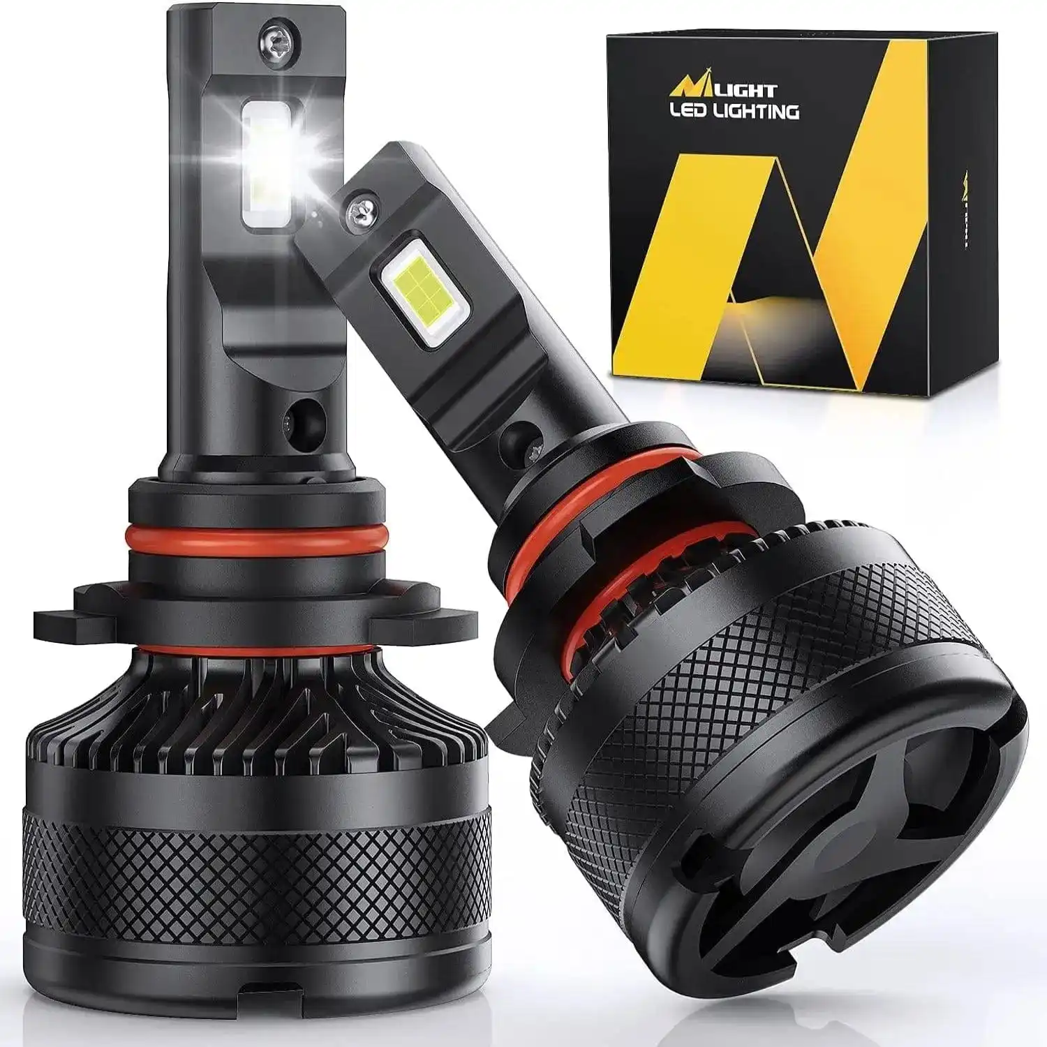 

9006/HB4 LED Headlight Bulbs N40 Series 100W 20000LM 6000K | 2 BULBS